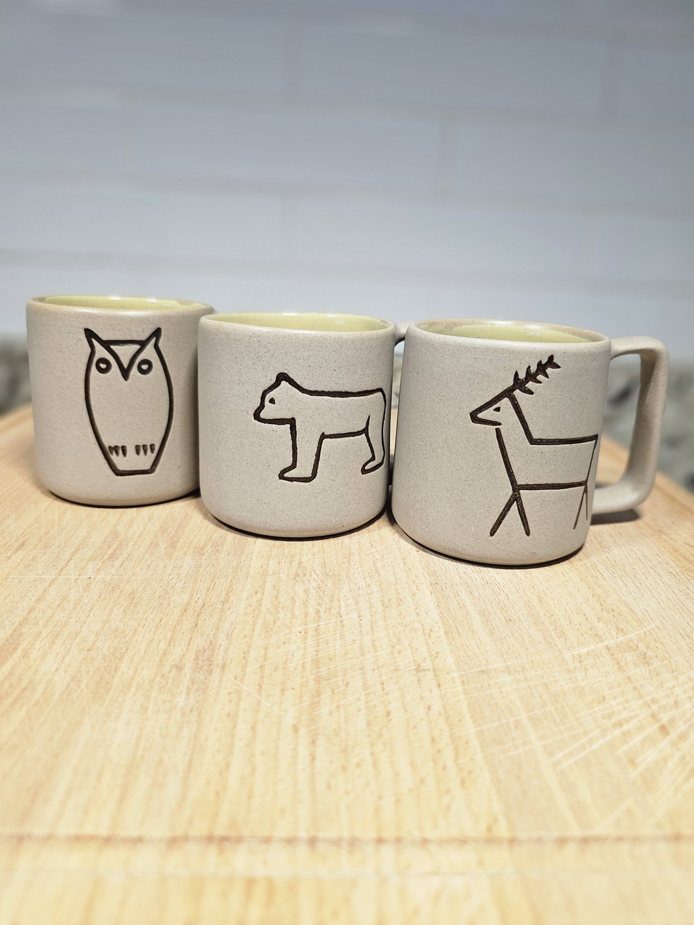 Vintage Pigeon Forge Pottery Mugs